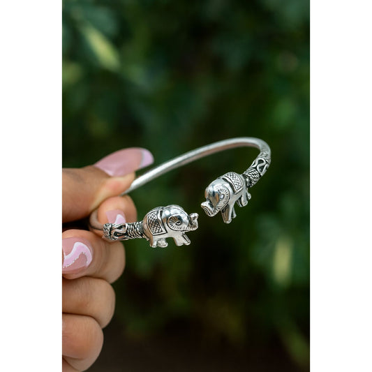 🐘 Sterling Silver 925 Elephant Bracelet ✨